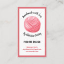 Recherche de artisanat cartes visite Crochet