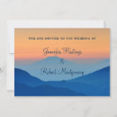 Search for sunset wedding invitations Orange