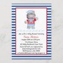 Search for sailor baby boy shower invitations Red