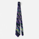 Recherche de rayures multicolores cravates Pour lui