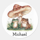 Search for vintage frog stickers Green