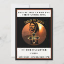 Search for jesus first communion invitations Gold