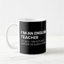 Search for english teachers mugs Teaching