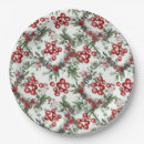 Search for greenery plates Red and green