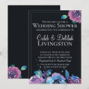 Search for purple shower wedding invitations Floral