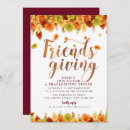 Search for foliage thanksgiving invitations Gold