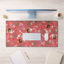 Recherche de rouge cerise tapis souris Fleur