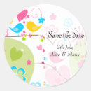 Search for love bird wedding stickers Flower
