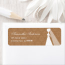 Search for silhouette wedding return address labels Bridal
