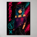 Search for anime girl posters Neon