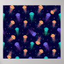 Recherche de méduses posters Motif