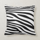 Recherche de peau zèbre coussins Fourrure