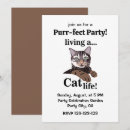 Recherche de chaton drôle invitations Parti
