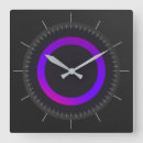 Search for glow in the dark clocks Purple