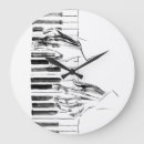 Recherche de jazz horloges Piano