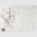 Search for french scripts tissue paper Decoupage