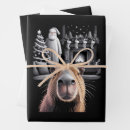 Search for selfie wrapping paper Santa