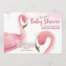 Search for pink flamingo baby shower invitations Birds