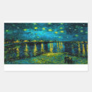 Search for van gogh starry night stickers Blue