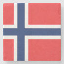 Recherche de norvège dessous de verres Drapeau
