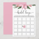 Search for bridal bingo invitations Botanical