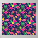 Search for flamingo pattern posters Beach