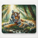 Recherche de chats jungle tapis souris Peinture