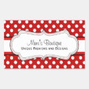 Search for red dot stickers Red and white