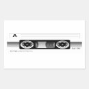 Recherche de cassette autocollants Audio