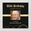 Recherche de 85th anniversaire invitations Chic