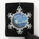 Search for starry night ornaments Vincent van gogh