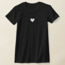 Recherche de coeur femme tshirts Moderne