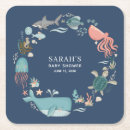Recherche de mer dessous de verres Moderne