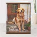 Search for golden retriever birthday cards Pet