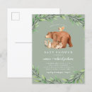 Search for sage green baby shower invitations Forest animals