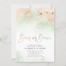 Search for pink splash invitations He or she