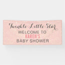 Search for twinkle baby shower sign posters Pink