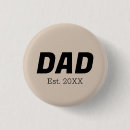 Search for dad to be buttons Simple