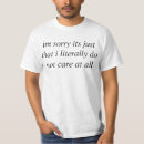 Search for apathy clothing I don't care