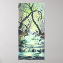 Search for watercolor waterfall art Trees
