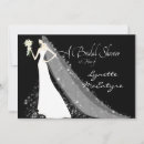 Search for bride silhouette invitations Gown