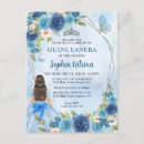Search for light blue quince invitations Floral