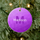 Search for lavender christmas decor Purple