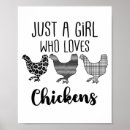Recherche de poulet fou posters Dame de poule folle