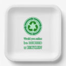 Search for environment paper plates Recycle
