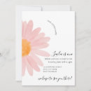 Search for daisy 1st birthday invitations Floral