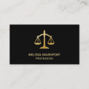 Search for paralegal business cards Black and gold