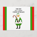 Search for funny irish christmas cards Santa claus
