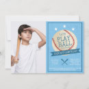 Search for play baseball invitations For kids
