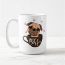 Recherche de caricature tasses Chien